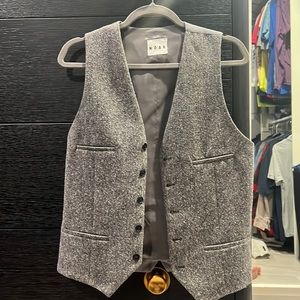Mens Wool Vest & Pant Set